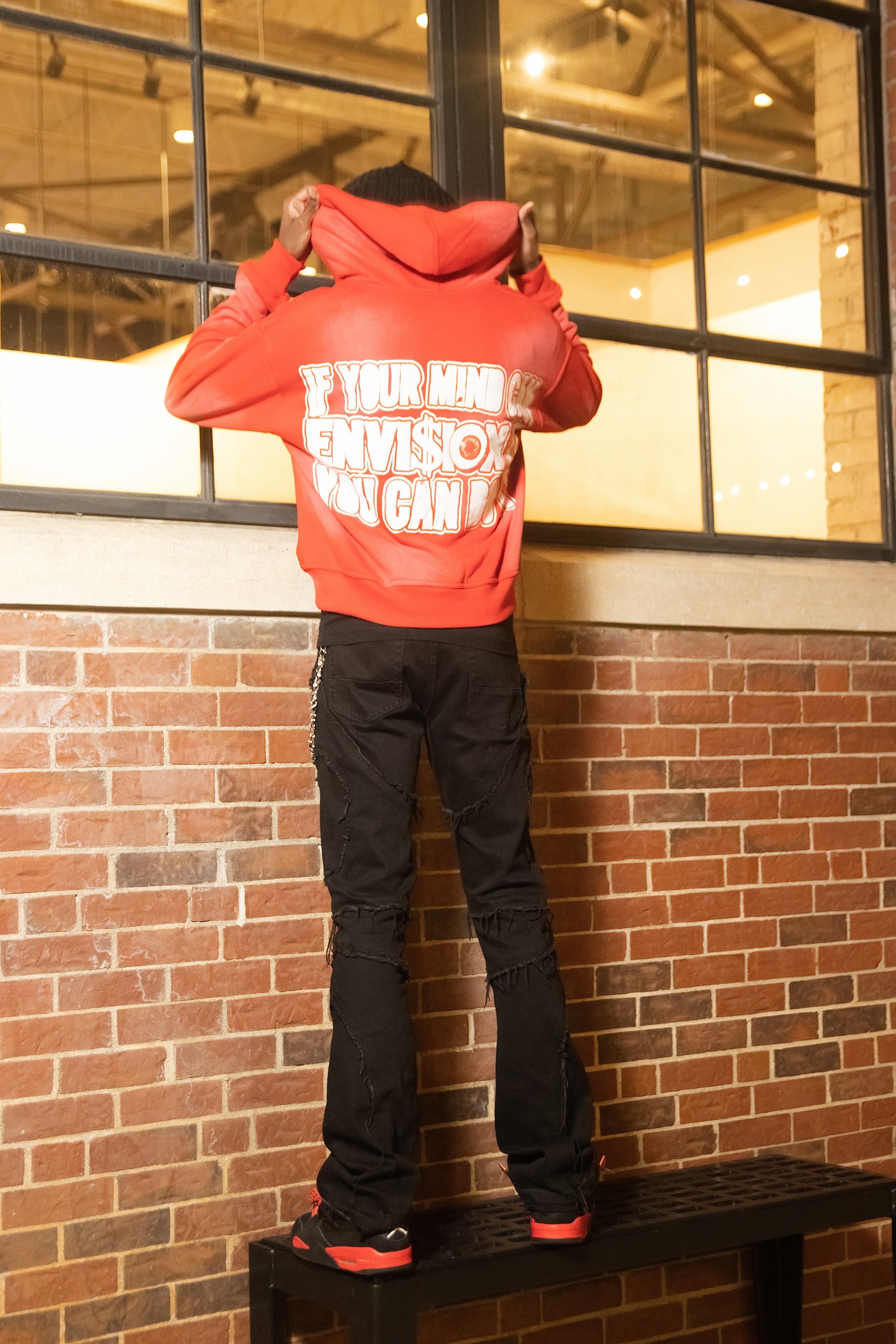 Red Zip Up