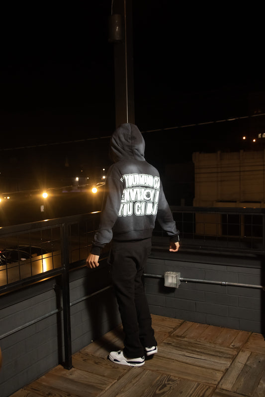 Black Zip Up