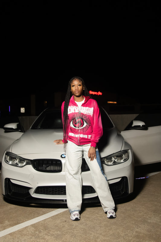 Pink Zip Up